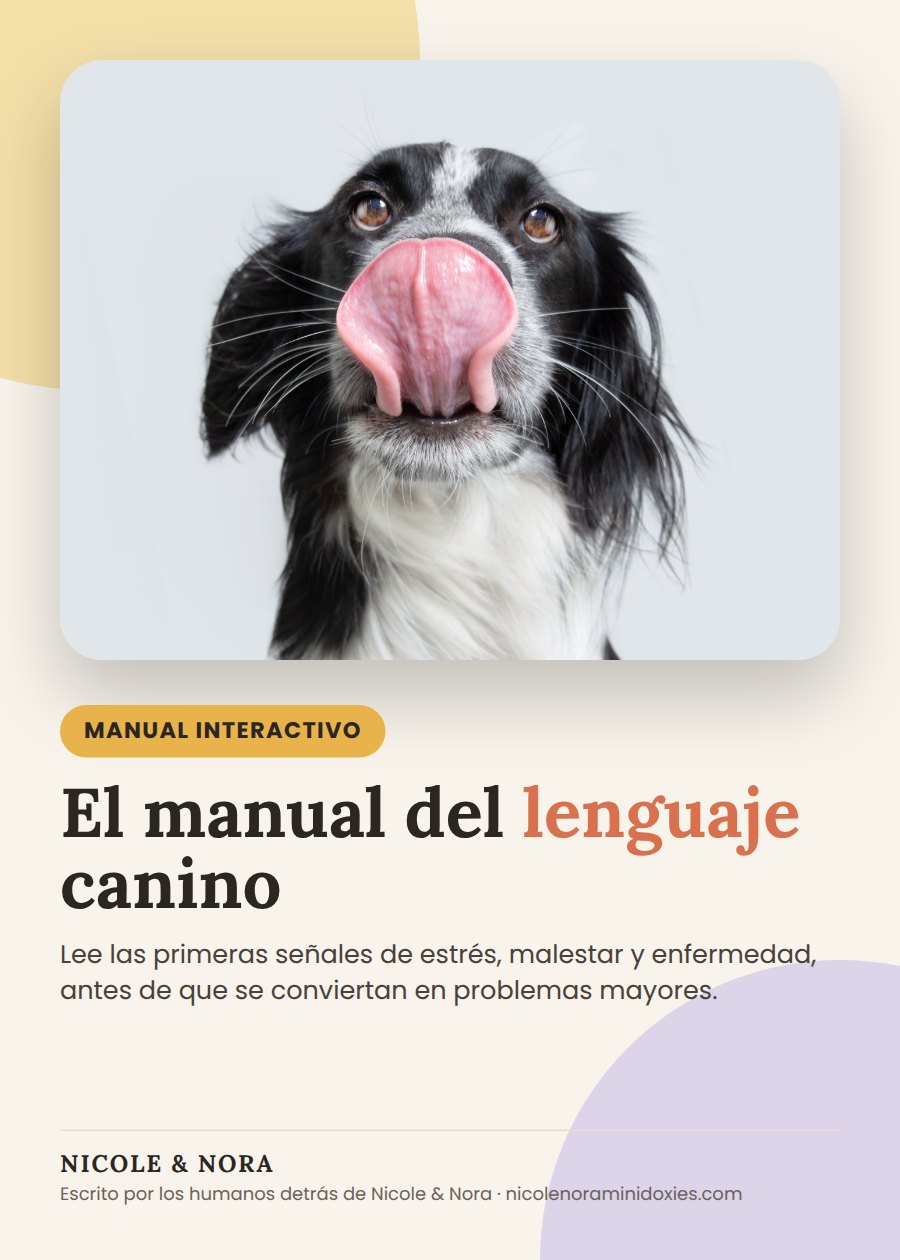 El manual del lenguaje canino – portada