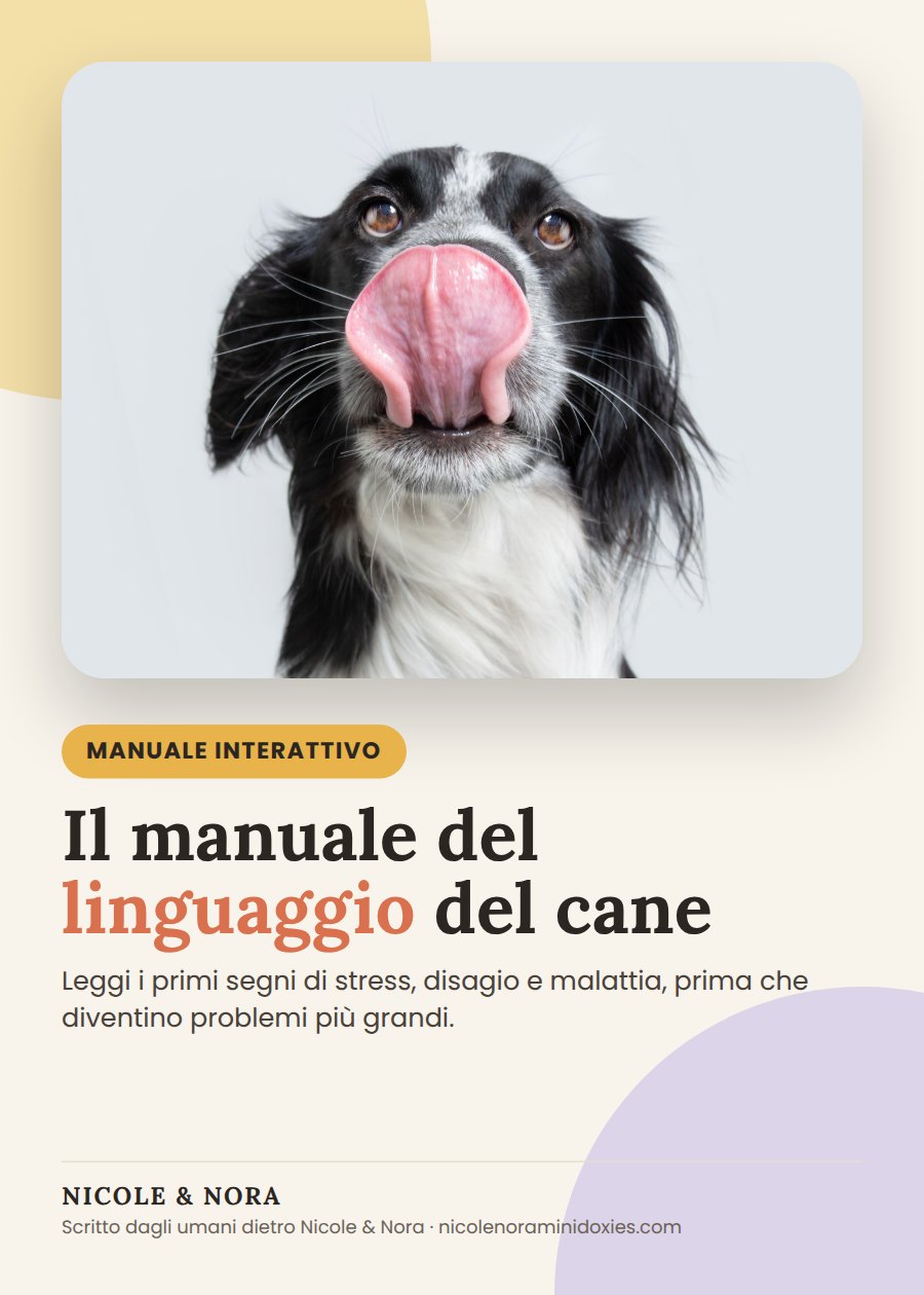 Il manuale del linguaggio del cane – copertina