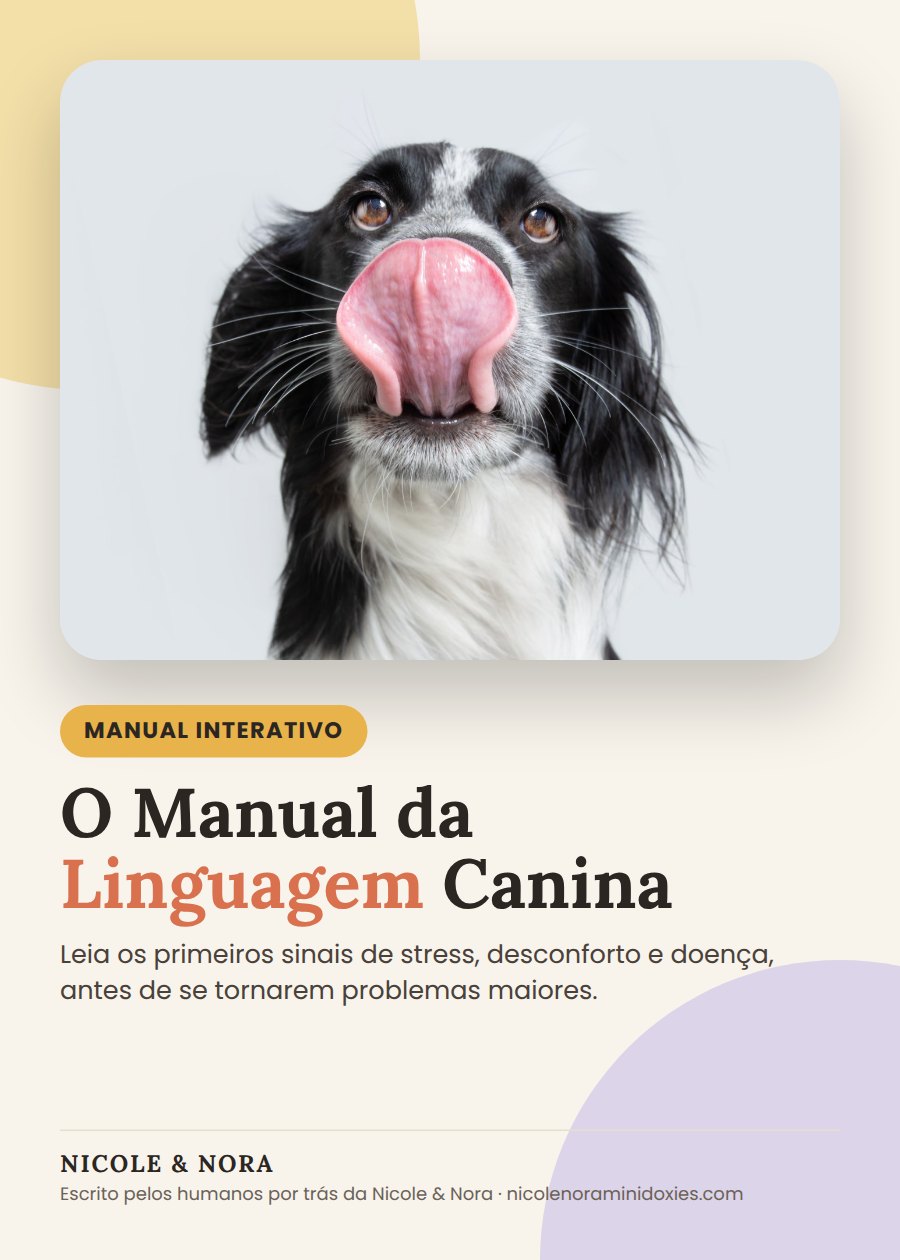 O Manual da Linguagem Canina – capa